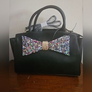Betsy Johnson black bag. 4 in 1